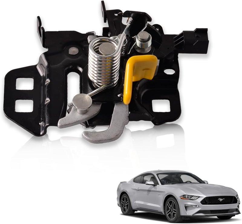 Predep Hood Latch Lock Assembly for 2015-2019 Ford Mustang Replace FR3Z-16700-A FR3Z-16700-B - Image 1
